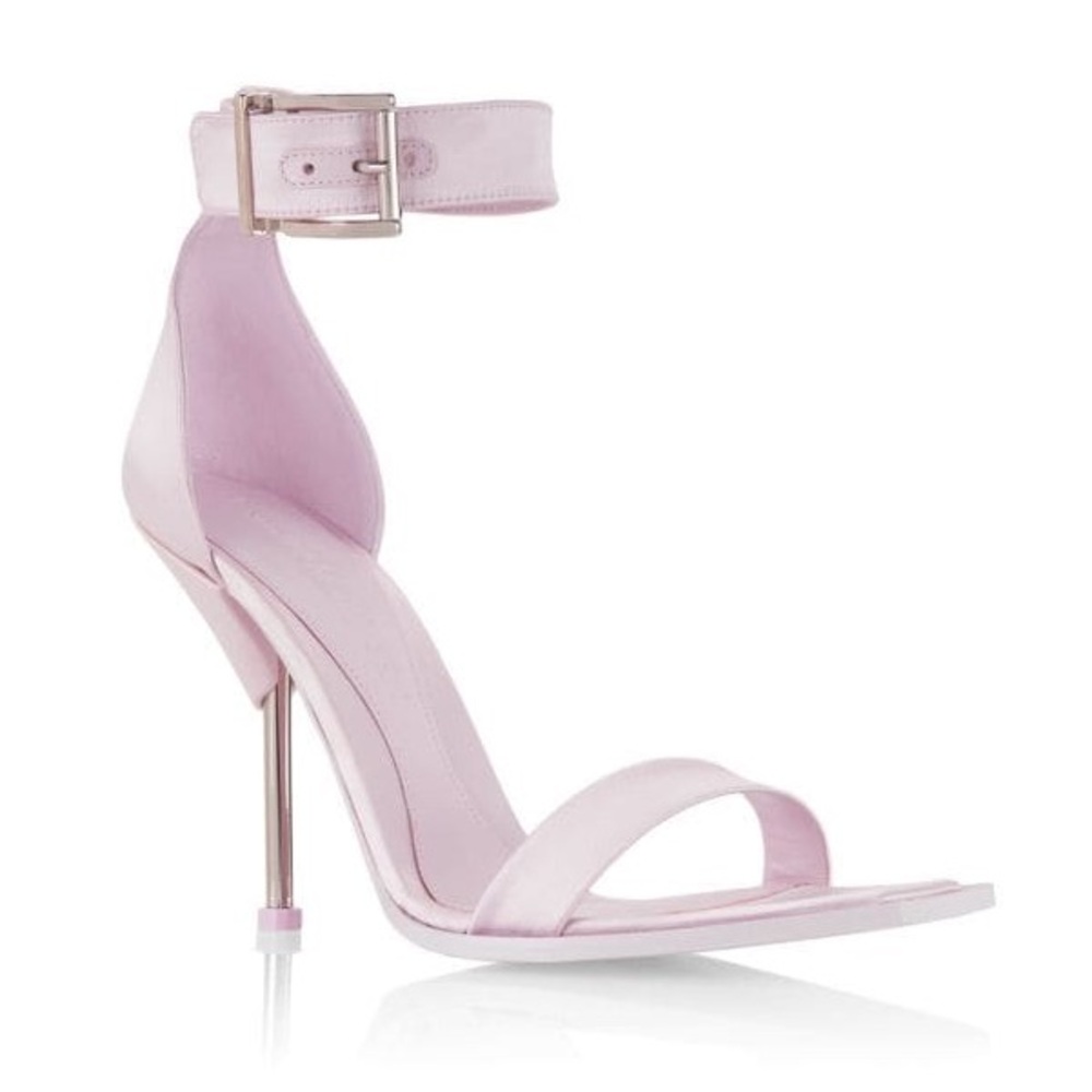 ALEXANDER MCQUEEN Ankle Strap Stiletto Sandals